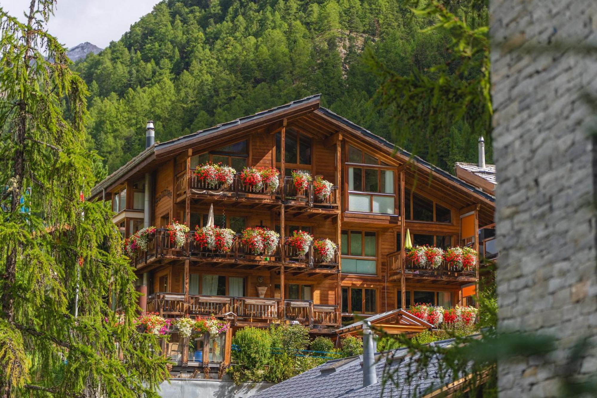 Апартаменты Haus Sunrise Церматт Экстерьер фото